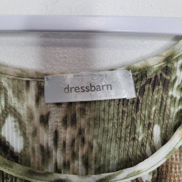 Vintage y2k brown green cream grunge fairy crinkle stretch rustic top size xl - Picture 3 of 6